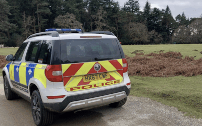 Police on the beat with solo walkers